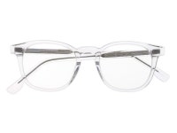 알로아이웨어(ALO EYEWEAR) [ALOXROUNZ] AR7002A C3 빈티지프레임 클리어 투명 뿔테 안경 - 사이즈 & 후기 | 무신사