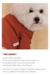 헤이버디(HEY BUDDY) 버디 와펜 티셔츠_브릭 - 29,000 | 무신사 스토어