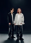어퍼스트로피 콤마(APOSTROPHE COMMA) 베이직 가죽패치 와이드 레더 팬츠 (블랙) - 51,500 | 무신사 스토어