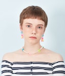 마이부(MY BOO) Tiny Cute Bear Pearl Necklace - 후기 | 무신사