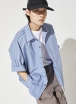 로코베이직(LOCOBASIC) S009 / 바이어스 셔츠 (Blue) - 119,000 | 무신사 스토어