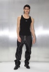 51퍼센트(51PERCENT) Irregular Logo embroidery Logo Sleeveless - BLACK - 45,000 | 무신사 스토어