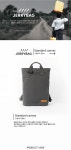 제리백(JERRYBAG) 스탠다드 캔버스 백팩 그레이 - 59,000 | 무신사 스토어