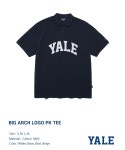 예일(YALE) BIG ARCH LOGO PK TEE NAVY - 23,600 | 무신사 스토어
