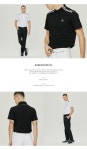 [20TH HOLE투에니스홀]골지 웰딩 포인트 반팔 티셔츠 [WHITE] [W CONCEPT]