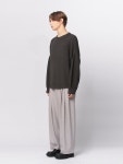 비긴202(BEGIN202) Five Pleats Wool Pants [Melange Grey] - 74,000 | 무신사 스토어