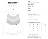 트렁크프로젝트(TRUNK PROJECT) Rainbow Cardigan_Brown - 사이즈 & 후기 | 무신사