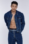 51퍼센트(51PERCENT) TUNNEL LINING TROUSER (DENIM) - DEEP BLUE - 189,000 | 무신사 스토어