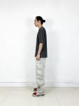 스케이터락(SK8ER ROCK) Wake up pigment dyeing half sleeve t-shirt charcoal - 사이즈 & 후기 | 무신사