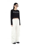 더 아이덴티티 프로젝트(THE IDENTITY PROJECT) Women identity crop long sleeve [black] - 49,000 | 무신사 스토어