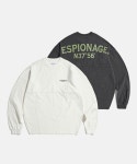 에스피오나지(ESPIONAGE) ESP Logo LS Jersey Off White - 58,000 | 무신사 스토어