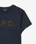 아페쎄(A.P.C.) 여성 VPC 비콜로르 반소매 티셔츠 - 마린:카키 / COBQXF26213TIS - 104,000 | 무신사 스토어