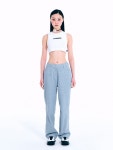 유희(YOUHEE) FLOWER DESTROYED WIDE JEANS SKY BLUE - 94,050 | 무신사 스토어