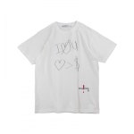 소로에루 아카이브(SOROERU ARCHIVE) SAT-2302 / GRAFFITI / LOVEYOU / WHITE - 사이즈 & 후기 | 무신사