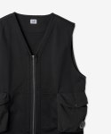 씨피 컴퍼니(CP Company) 남성 렌즈 와펜 집업 베스트 - 블랙 / 14CMSS322A006521M999 - 사이즈 & 후기 | 무신사