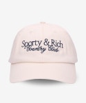 스포티앤리치(SPORTY&RICH) 남성 로고 자수 볼캡 - 크림 / AC831CR - 사이즈 & 후기 | 무신사