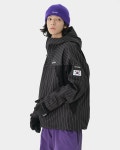 디미토(DIMITO) TEAM KOREA REPLICA 23 LEVEL 3L JACKET BLACK STRIPE - 사이즈 & 후기 | 무신사