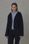 스테이피플(STAYPEOPLE) RAY HOODED JUMPER (BLACK) - 사이즈 & 후기 | 무신사