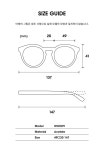 언커먼 아이웨어(UNCOMMON EYEWEAR) WOODY - GREY WAVES - 사이즈 & 후기 | 무신사
