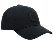 머스트잇 - 24SS 스톤 아일랜드 99661 6-패널 캡 블랙 801599661-A0029