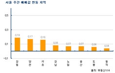 [부동산114] 서울매매 상승세 둔화, 강동 노원 등지 거래 위축