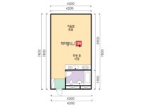 [부동산114] [오피스텔] 마젤란21 1동 월세 희망가격 1,000/80만원
