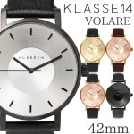 라쿠텐 - 【クーポンでMAX10%,全品2%off】 クラス14 KLASSE14 時計 VOLARE 42mm レザーベルト ペア ペアウォッチ 腕時計 2年保証 革ベルト... 
