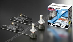 at MAX Automotive | 라쿠텐 일본: LED 헤드라이트 LED 헤드 램프 밸브 콤팩트 6500 K H4 Hi/Low 12 V/24 V겸용 좌우 2개들이