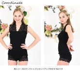 라쿠텐 - シルクコットンリブ　レースボックスショーツ　la sakura(ラ　サクラ)　シルクインナー　深履き