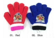 and-u-mamaandkids: 날아라! 호 빵 맨 구김 살 없이 장갑 반 소년 소년 여 아 여 아 장갑 핑크 글러브는 솜 키즈 아동 어린이 캐릭터 호 빵 맨... 