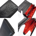 BrandValue: 비비안웨스트웃드 Vivienne Westwood 반접기장 지갑 오브브락크 x 레드 레더 레이디스- g0576 | 라쿠텐 일본