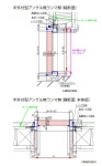 W850*H1820[부엌문 출입구][샷시][Low cost] | 라쿠텐 일본 auc-dream... 첨부 08518 샷시 치수 W850*H1820[부엌문 출입구][샷시][Low cost]