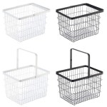 beau-p | 라쿠텐 일본: 세탁소 와이어 바스켓 타워 M [전2색] | 수납 용품 의류 수납 세탁 용품