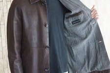 BRANDING2 | 라쿠텐 일본: TOMORROWLAND 투모로 랜드/JACKET/쟈켓트쟈켓트스텐카라고트레자(산양가죽) 블루존 글렌 체크