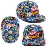 cio-inc: 마벨×뉴 에러 950 스냅 백 키즈 캡 올 오버 마벨・코믹 로고 MARVEL×New Era 9 FIFTY Snap Back Kids Cap All Over MARVEL... 