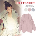 DOUBLEHEART | 라쿠텐 일본: merry jenny 메리제니 3월 하순 예약 리본 케이블 가운 레이디스 룸 웨어 파자마 실내복 앞열림 겉옷... 