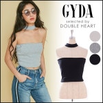 DOUBLEHEART | 라쿠텐 일본: 일본전자산업개발협회 GYDA 초커 베어 TOPS 레이디스 탑스 베어 톱 컵 첨부 초커 무지 심플 블랙 화이트... 