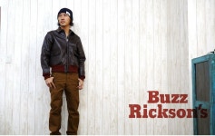 Earth Market: 바즈리크손즈 Buzz Ricksons A-2 플라이트 쟈켓 레더 쟈켓빨강 리브 BR80367 | 라쿠텐 일본