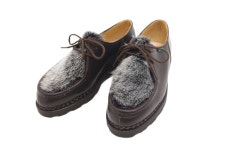 LTD  - FLISCO -: 파라부트 미카엘 밍크 퍼 맨즈 Tyrolian 슈즈 암갈색 Paraboot Michael Vison Cafe 카페 Dark Brown〔FL〕... 