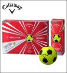 United CORRS | 라쿠텐 일본: Callaway GOLF 캐로웨이고르후 CHROME SOFT TRUVIS 크롬 소프트 트루 나사 골프 볼 1 다스 옐로우