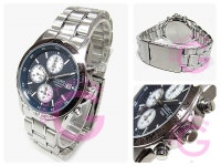 GoodyOnline | 라쿠텐 일본: SEIKO (세이 코) SND365PC 1/20 초 스톱 워치 일본 메이드 무브먼트 탑재 스테인리스 벨트 다크 네이 비 남성... 