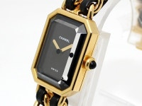 JJcollection: 샤넬 레이디스 손목시계 프르미에이르 M쿼츠 GP/레더 사이즈：M 블랙 문자판 H0001 | 라쿠텐 일본