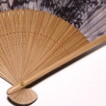 Kyoto laku: ［종이 부채］열대산 목재범마주 앉음봉투 세트 | 라쿠텐 일본 Kyoto laku: ［종이 부채］열대산 목재범마주 앉음봉투 세트