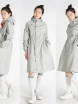 10726582 일본제 크로스 보더 골프 레인 코트 롱 윈드 브레이커 남녀 겸용 슬림 웨스