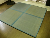 다다미와 같은 제 법 제작/국산이 잔디 8 층/일본 블루/유닛 다다미 6 장 세트 (3 조 분) 약 85 &times; 85 &times; 2cm: 방음/두고 다다미... 