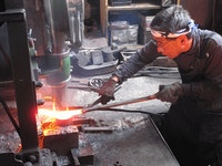 Minamoto Izumimasa | 라쿠텐 일본: 원천 양수 [IZUMIMASA] 파랑 종이 슈퍼 책 소 버드 나무 잎 칼 尺寸 (300mm)