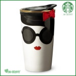 mtony | 라쿠텐 일본: Starbucks 스타벅스 alice + olivia (앨리스 앤 올리비아) + 스타 바 낯 355ml (12oz), 선물 포장 배송