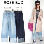 underwear 836005 | Rakuten Global Market selectshop MU: SALE40... ROSE BUD Rose bad wide silhouette denim underwear 836005