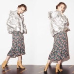 selectshop MU: (포인트 5배)(11 월상순예약) LILY BROWN 릴리 브라운 통판 꽃무늬 머메이드 스커트 lwfs185012 (대금 상환 불가)... 