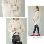 「nOr후와 떡몰 연사 니트」 | 라쿠텐 일본 osharewalker: 1/16 pm12:59까지 선택할 수 있는 M~3 L사이즈 전개＆풍부한 컬러 발리!「n... 